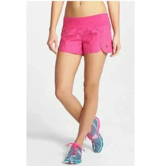 Brooks Womens Pure Project 3.5 Reflective Short S Pinks - Picture 1 of 11